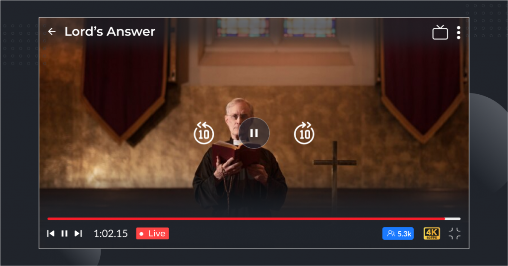 how to live stream church services