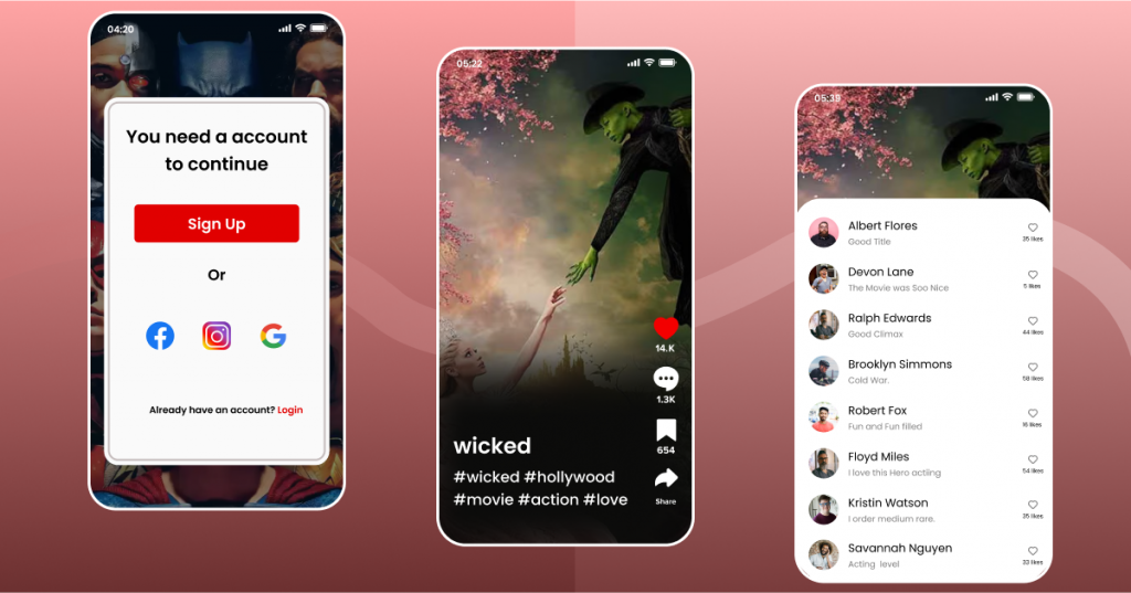 How to build app like tiktok